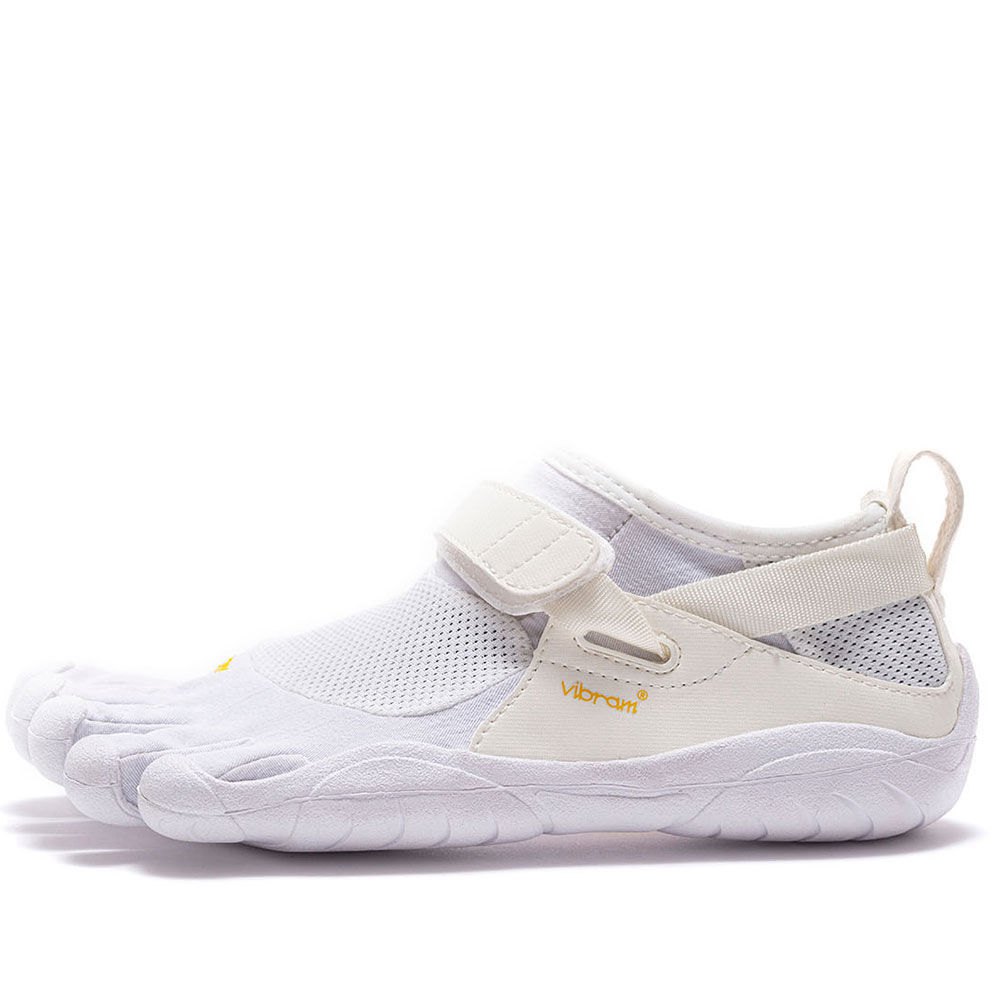 Vibram Five Fingers Womens Training Shoes - White - KSO Vintage - 89325-GFJX